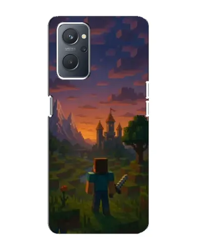 Чохол для OPPO A76 з картинкою «Стів біля вежі»