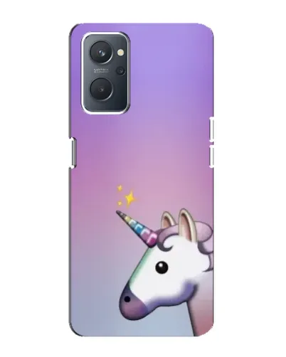 Чехол для OPPO A76 с картинкой «Единорог градиент»