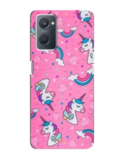 Чехол для OPPO A76 с картинкой «Unicorn паттерн розовый» Чехол для OPPO A76 с картинкой «Unicorn паттерн розовый»