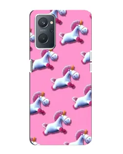 Чехол для OPPO A76 с картинкой «Единороги на розовом» Чехол для OPPO A76 с картинкой «Единороги на розовом»