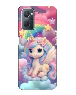 Чехол для OPPO A76 с картинкой «Маленький единорог» Чехол для OPPO A76 с картинкой «Маленький единорог»