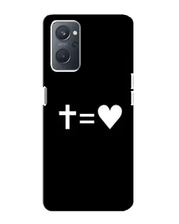 Чохол для OPPO A76 з картинкою «Хрест та Серце»