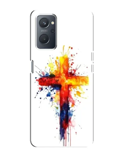 Чохол для OPPO A76 з картинкою «Акварельний хрест» Чохол для OPPO A76 з картинкою «Акварельний хрест»