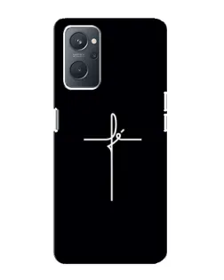 Чехол для OPPO A76 с картинкой «Тонкий крест»
