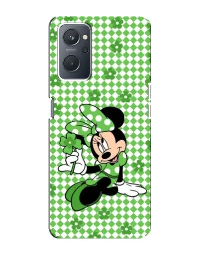Чехол для OPPO A76 с картинкой «Mickey в клетку»