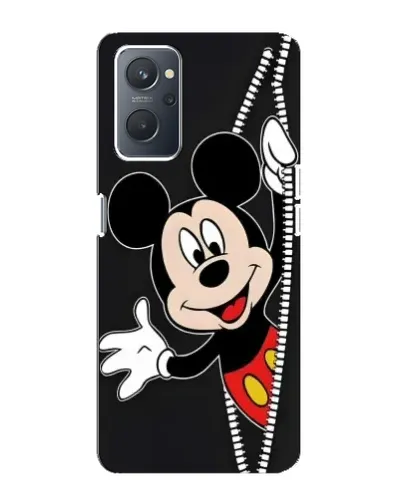 Чехол для OPPO A76 с картинкой «Микки раздвигает стены»