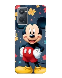 Чехол для OPPO A76 с картинкой «Осенний Mickey Mouse»