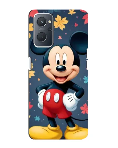 Чехол для OPPO A76 с картинкой «Осенний Mickey Mouse»