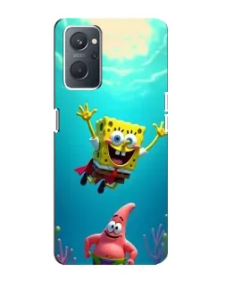 Чохол для OPPO A76 з картинкою «Спанч Боб під водою» Чохол для OPPO A76 з картинкою «Спанч Боб під водою»