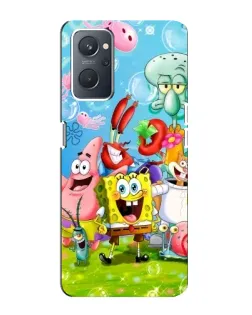Чохол для OPPO A76 з картинкою «Губка Боб та друзі» Чохол для OPPO A76 з картинкою «Губка Боб та друзі»