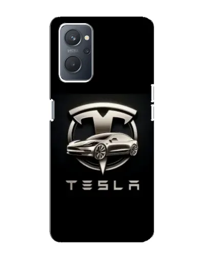 Чехол для OPPO A76 с картинкой «Tesla — серебристое авто» Чехол для OPPO A76 с картинкой «Tesla — серебристое авто»
