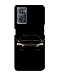 Чохол для OPPO A76 з картинкою «Audi — нічний контур»