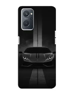 Чохол для OPPO A76 з картинкою «Lamborghini симетрія доріг»