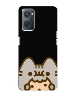 Чохол для OPPO A76 з картинкою «Пушин на чорному»