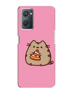 Чохол для OPPO A76 з картинкою «Пушин із піцою»