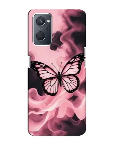 Чохол для OPPO A76 з картинкою «Метелик у диму» Чохол для OPPO A76 з картинкою «Метелик у диму»