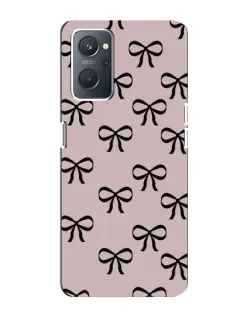 Чохол для OPPO A76 з картинкою «Чорні бантики»