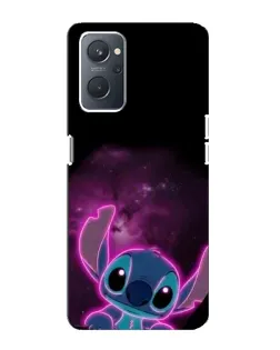 Чохол для OPPO A76 з картинкою «Неоновий Stitch»