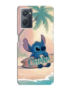 Чохол для OPPO A76 з картинкою «Стіч на серфі»