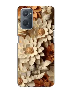 Чохол для OPPO A76 з картинкою «Бежевий флористичний декор» Чохол для OPPO A76 з картинкою «Бежевий флористичний декор»