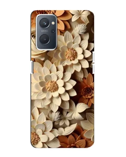 Чохол для OPPO A76 з картинкою «Бежевий флористичний декор» Чохол для OPPO A76 з картинкою «Бежевий флористичний декор»