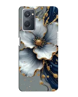 Чохол для OPPO A76 з картинкою «Біла квітка та золотий флюїд» Чохол для OPPO A76 з картинкою «Біла квітка та золотий флюїд»