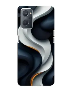 Чохол для OPPO A76 з картинкою «Об'ємні чорно-білі стрічки» Чохол для OPPO A76 з картинкою «Об'ємні чорно-білі стрічки»