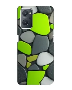 Чохол для OPPO A76 з картинкою «Яскрава неонова галька»