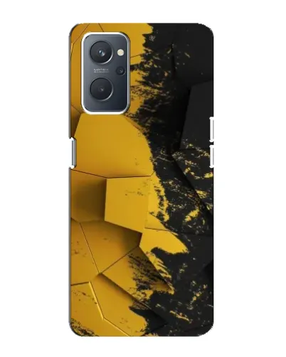 Чохол для OPPO A76 з картинкою «Золоті уламки геометрії»