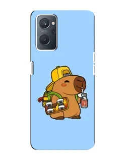 Чохол для OPPO A76 з картинкою «Капібара на скейті» Чохол для OPPO A76 з картинкою «Капібара на скейті»
