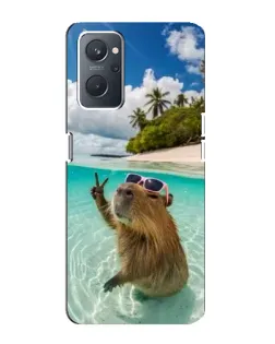 Чохол для OPPO A76 з картинкою «Капібара на морі» Чохол для OPPO A76 з картинкою «Капібара на морі»