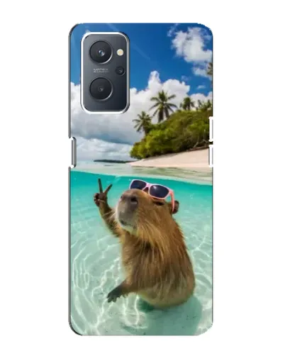 Чохол для OPPO A76 з картинкою «Капібара на морі» Чохол для OPPO A76 з картинкою «Капібара на морі»