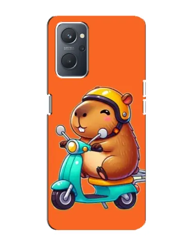 Чохол для OPPO A76 з картинкою «Капібара на скутері» Чохол для OPPO A76 з картинкою «Капібара на скутері»