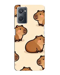 Чохол для OPPO A76 з картинкою «Паттерн милих капібар» Чохол для OPPO A76 з картинкою «Паттерн милих капібар»