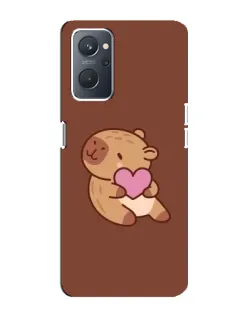 Чохол для OPPO A76 з картинкою «Капібара з серцем» Чохол для OPPO A76 з картинкою «Капібара з серцем»