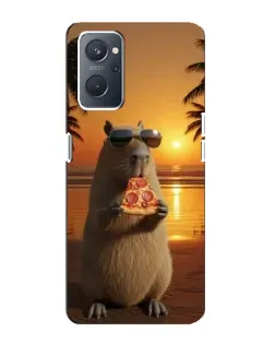 Чохол для OPPO A76 з картинкою «Капібара з піцою» Чохол для OPPO A76 з картинкою «Капібара з піцою»