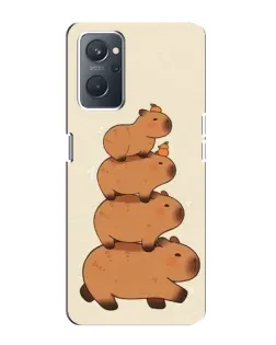 Чохол для OPPO A76 з картинкою «Вежа з капібар» Чохол для OPPO A76 з картинкою «Вежа з капібар»