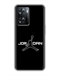 Чохол для OPPO A77 з картинкою «Nike Pink Swirl»