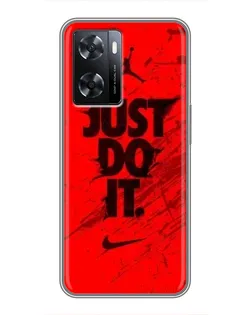 Чехол для OPPO A77 с картинкой «Nike Just Do It»