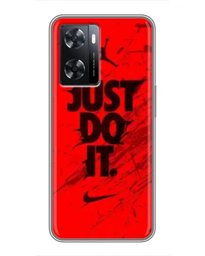 Чехол для OPPO A77 с картинкой «Nike Just Do It»