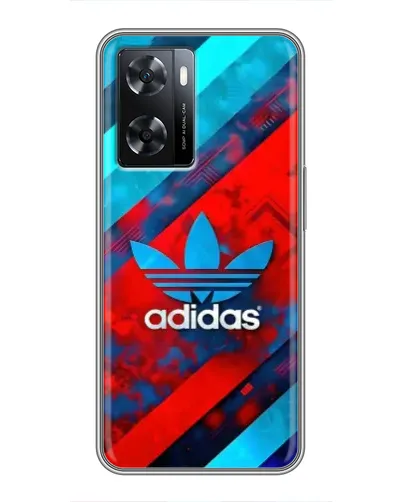 Чехол для OPPO A77 с картинкой «Абстракция Adidas» Чехол для OPPO A77 с картинкой «Абстракция Adidas»