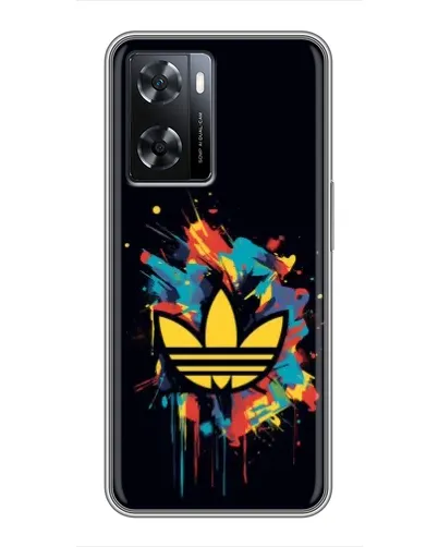Чехол для OPPO A77 с картинкой «Adidas Splash» Чехол для OPPO A77 с картинкой «Adidas Splash»