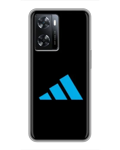 Чехол для OPPO A77 с картинкой «Adidas Cyan Logo» Чехол для OPPO A77 с картинкой «Adidas Cyan Logo»