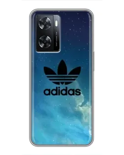 Чохол для OPPO A77 з картинкою «Adidas Stone Logo»