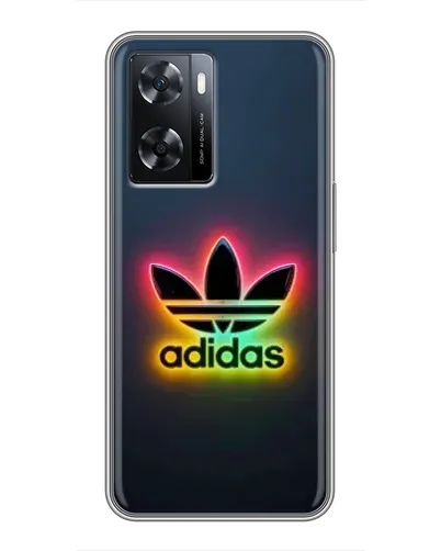Чехол для OPPO A77 с картинкой «Неоновый Adidas» Чехол для OPPO A77 с картинкой «Неоновый Adidas»