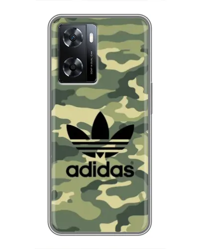 Чехол для OPPO A77 с картинкой «Милитари стиль Adidas» Чехол для OPPO A77 с картинкой «Милитари стиль Adidas»