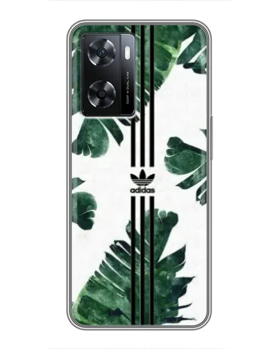 Чехол для OPPO A77 с картинкой «Пальмовые листья адидас» Чехол для OPPO A77 с картинкой «Пальмовые листья адидас»
