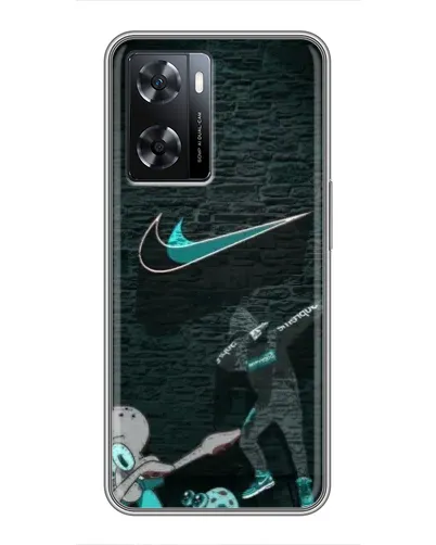 Чохол для OPPO A77 з картинкою «Спортивний арт Nike»