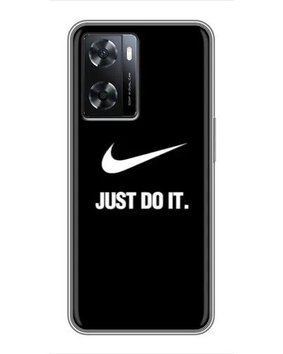 Чохол для OPPO A77 з картинкою «Класичний принт Nike»