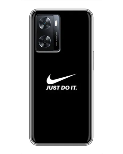 Чохол для OPPO A77 з картинкою «Мінімалізм від Nike»
